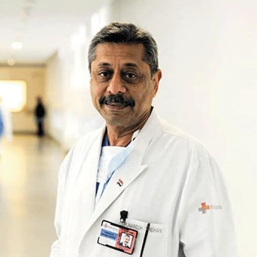 Portrait of Dr. Naresh Trehan