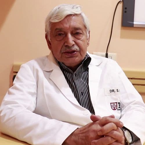 Portrait of Dr. S Hukku